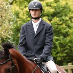 Aubrion by Shires Wedstrijdjasje Saratoga Heren Juniper Navy Check