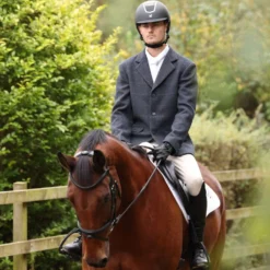 Aubrion by Shires Wedstrijdjasje Saratoga Heren Juniper Navy Check