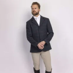 Aubrion by Shires Wedstrijdjasje Saratoga Heren Juniper Navy Check