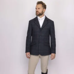 Aubrion by Shires Wedstrijdjasje Saratoga Heren Juniper Navy Check