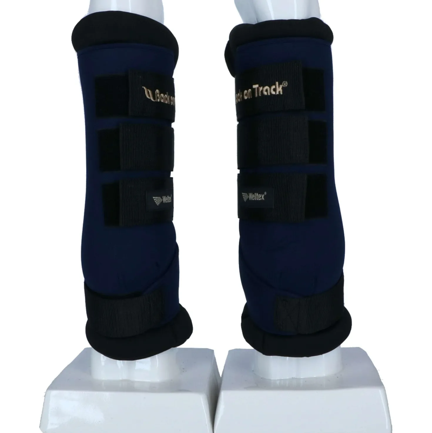 Back on Track Beenbeschermers Royal Paar Blauw