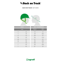 Back on Track Cap EQ3 Pardus Smooth Mips Blauw