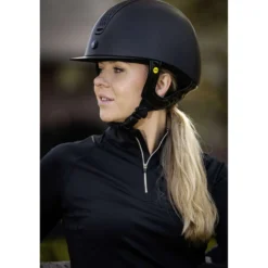 Back on Track Cap Silves Smooth Top Mips Zwart