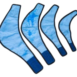 Back on Track Cooling Bandana Blauw