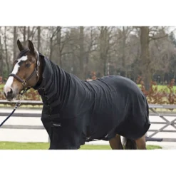 Back on Track Fleecedeken Supreme met Vaste Hals Zwart