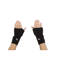 Back on Track Fleece Rijhandschoenen zonder Vingers Zwart