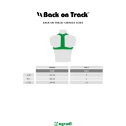 Back on Track Harnas Posture Reminder Zwart