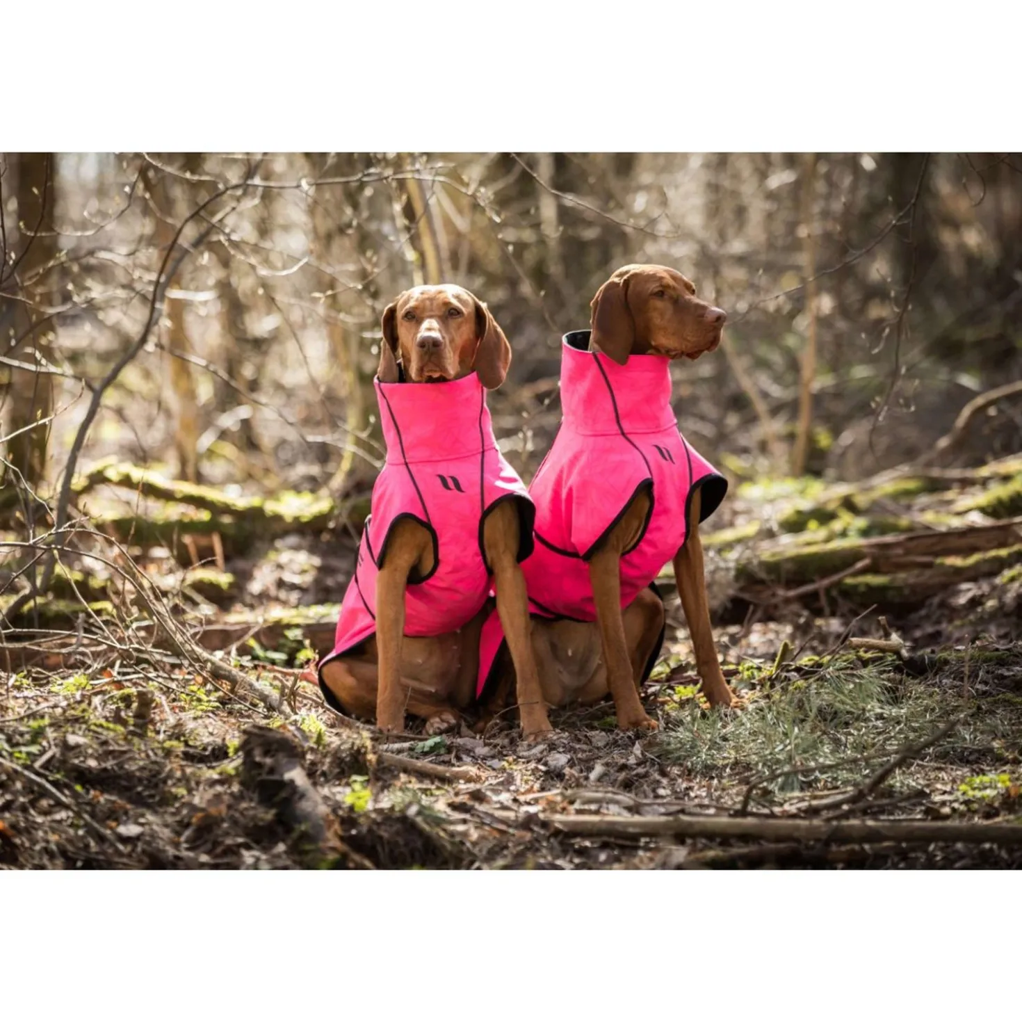 Back on Track Hondenjas BARK Fel Roze