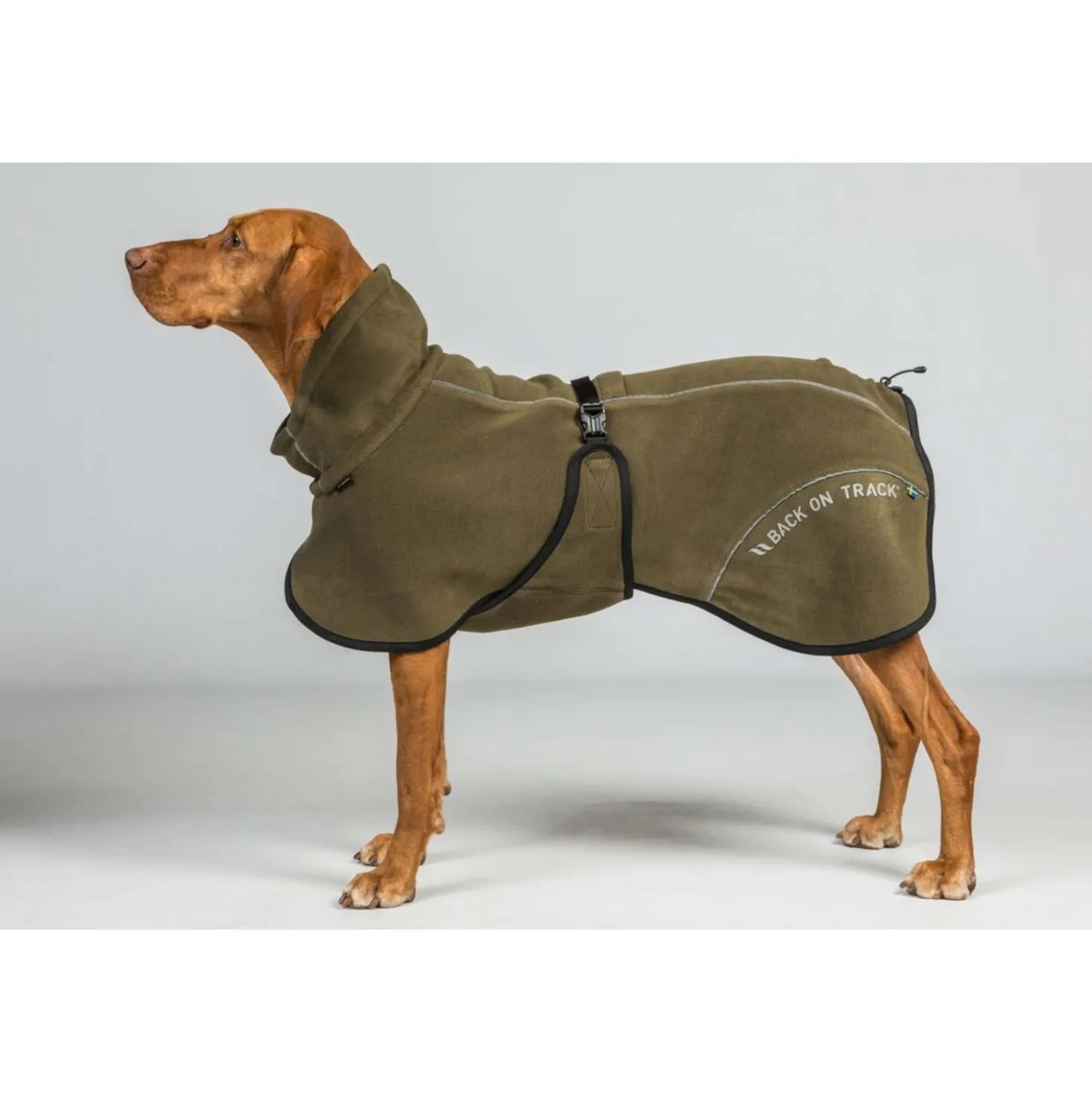 Back on Track Hondenjas BAY Fleece Olijf