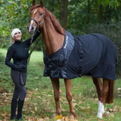 Back on Track Maasdeken Paard Blauw