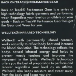 Back on Track P4G Welltex Tape Zwart