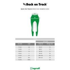 Back on Track Rijbroek Julia Full Grip Grijs