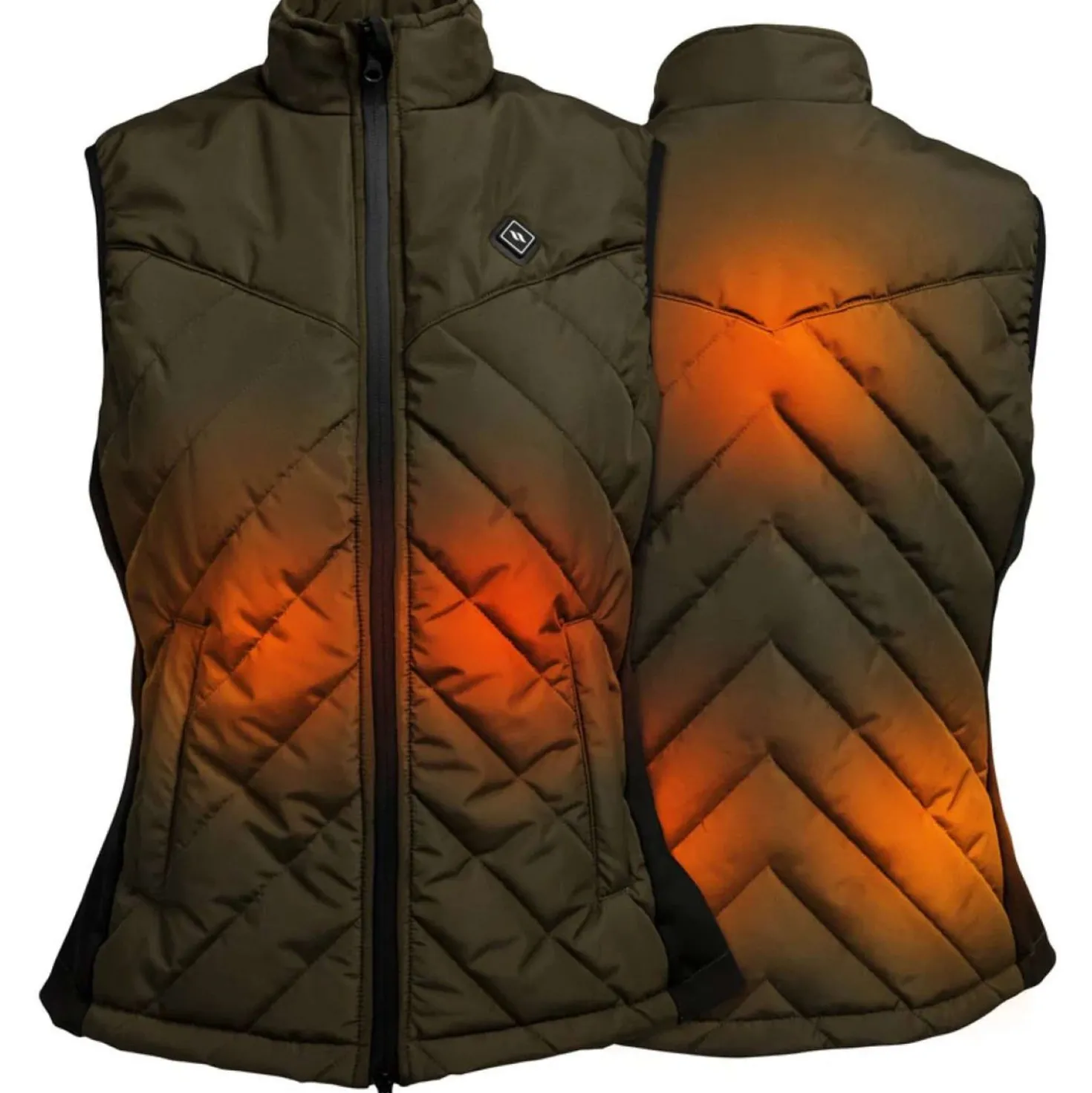 Back on Track Verwarmde Bodywarmer Etna W's Olive