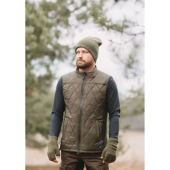 Back on Track Verwarmde Bodywarmer Teide Olive