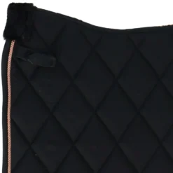 Back on Track Zadeldekje Haze Dressuur Zwart/Roségoud