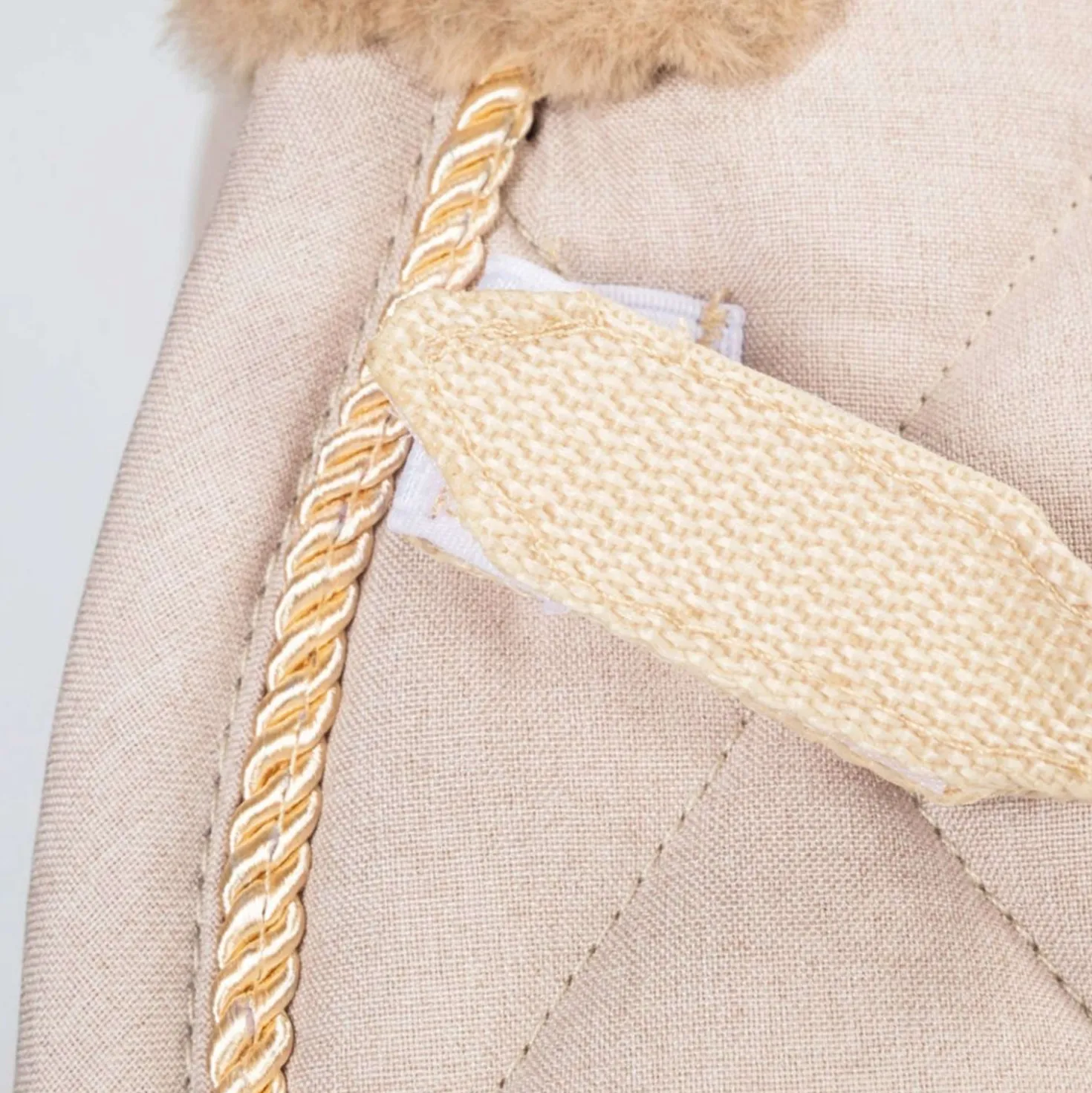 Back on Track Zadeldekje Haze Dressuur Lichtbeige