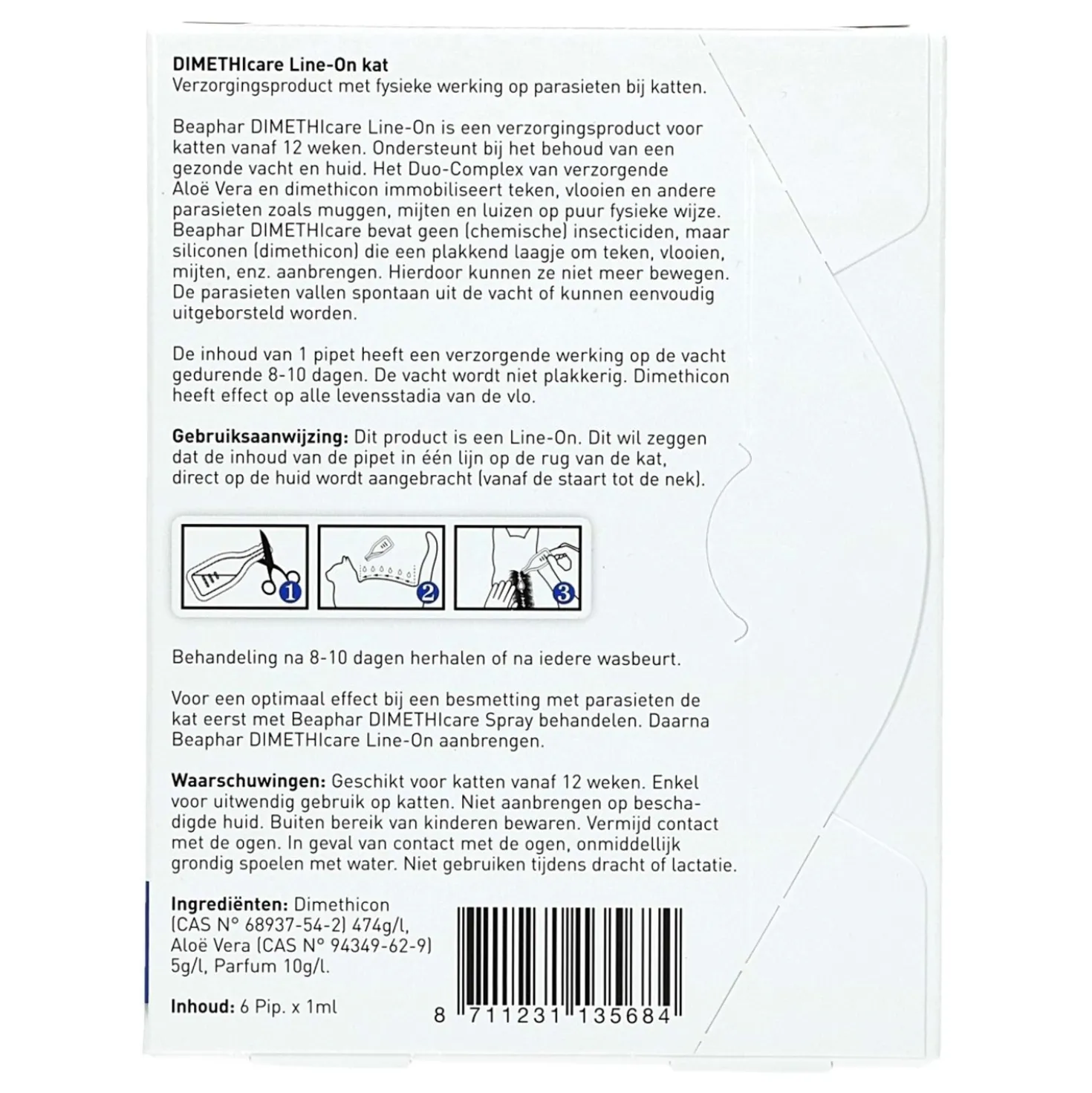 Beaphar DIMETHIcare Line-On Kat
