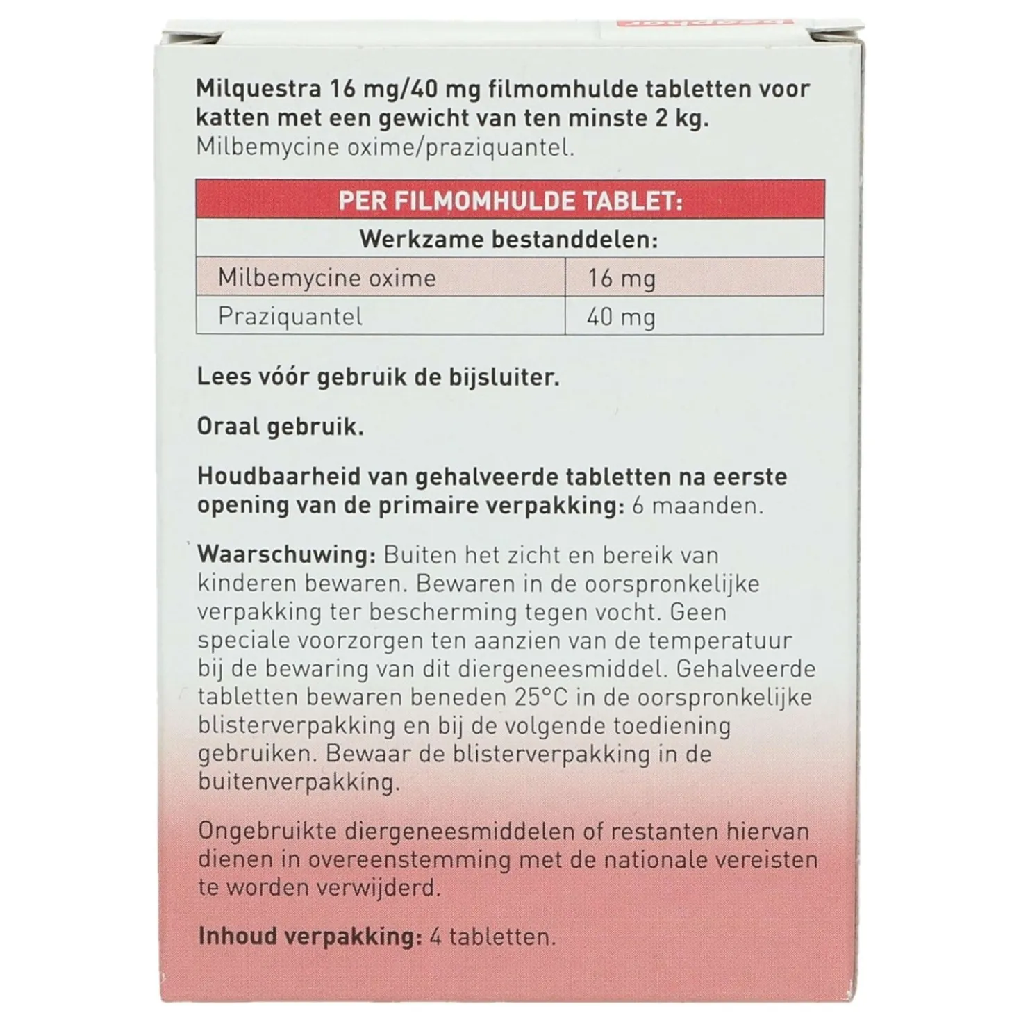 Beaphar Milquestra Kat 2-12kg