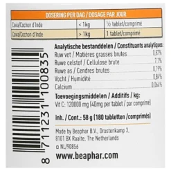 Beaphar Vitamine C Tabletten Cavia