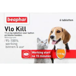 Beaphar Vlokill+ kat en hond
