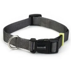 Beeztees Nylon Halsband Uni Donker Grijs