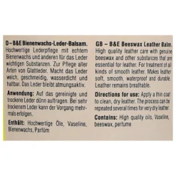 Bense & Eicke Bijenwas Lederbalsem
