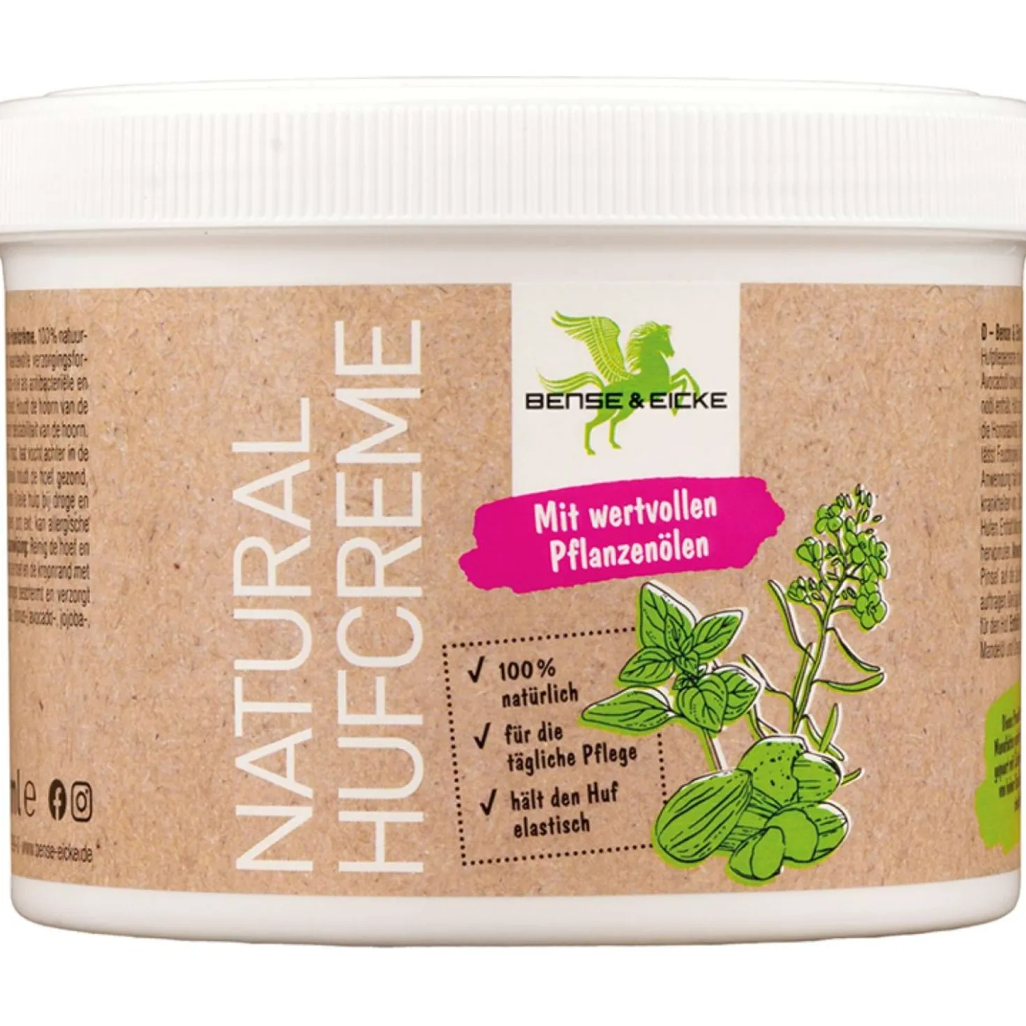 Bense & Eicke Hoefcreme Natural