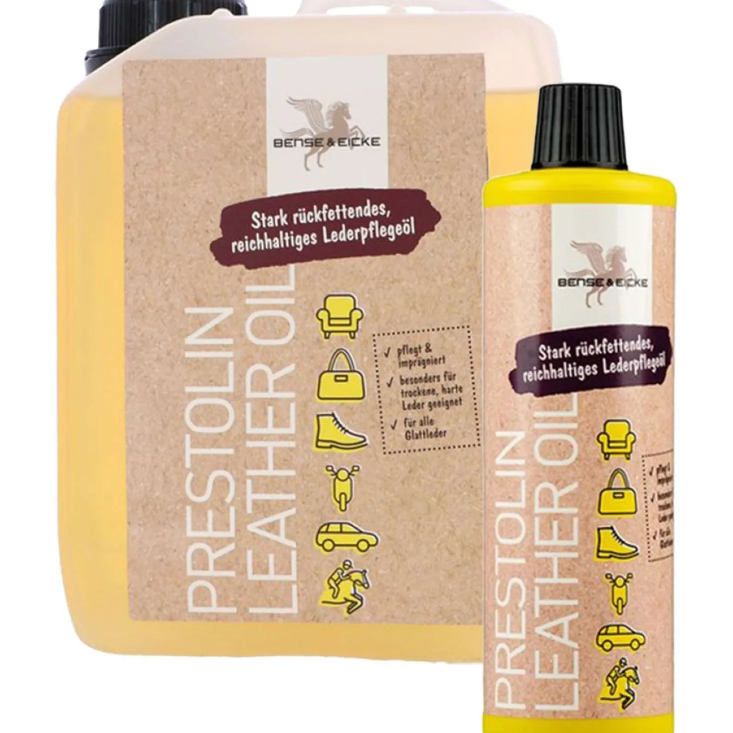 Bense & Eicke Lederolie Prestolin Naturel