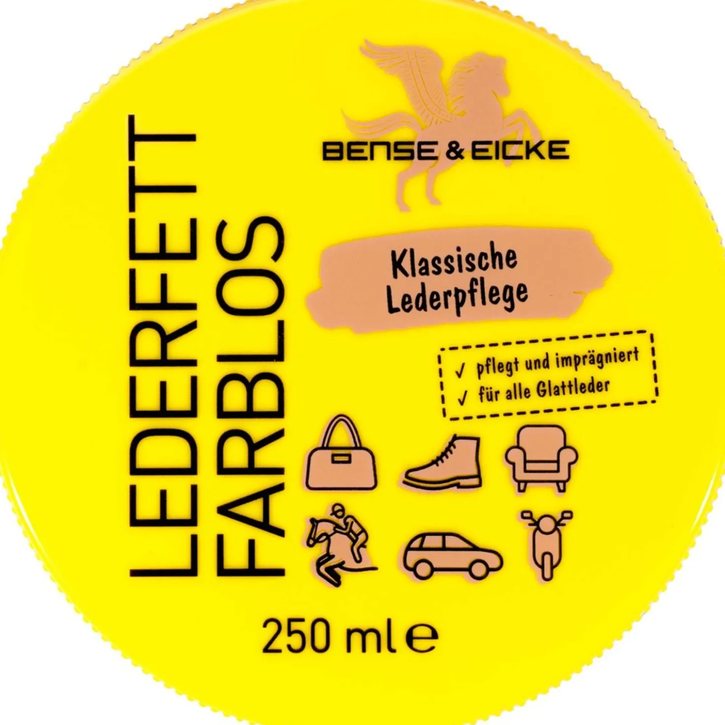 Bense & Eicke Ledervet Kleurloos