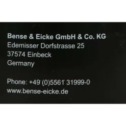 Bense & Eicke Ledervet Zwart