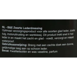 Bense & Eicke Ledervet Zwart