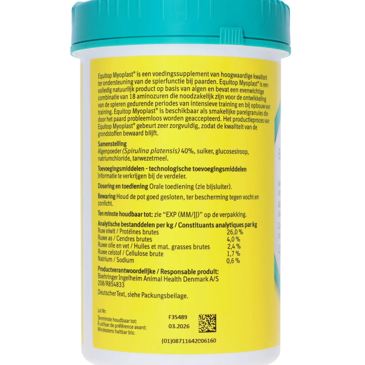 Boehringer Ingelheim Equitop Myoplast Paard