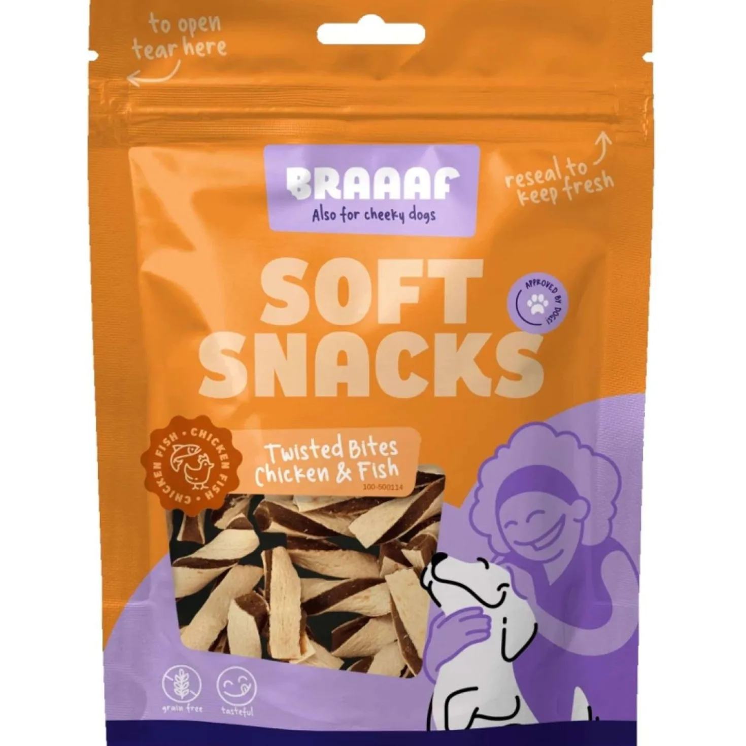Braaaf Chicken & Fish Twisted Bites