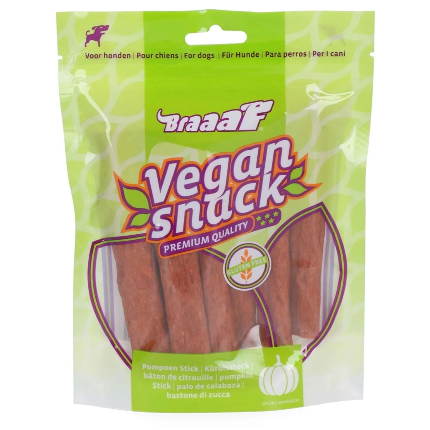 Braaaf Snack Vegan Pompoen