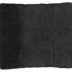 BR Beugelriemhoesjes Zacht Leer met Klittenband Zwart