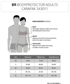 BR Bodyprotrector Carapax Zwart