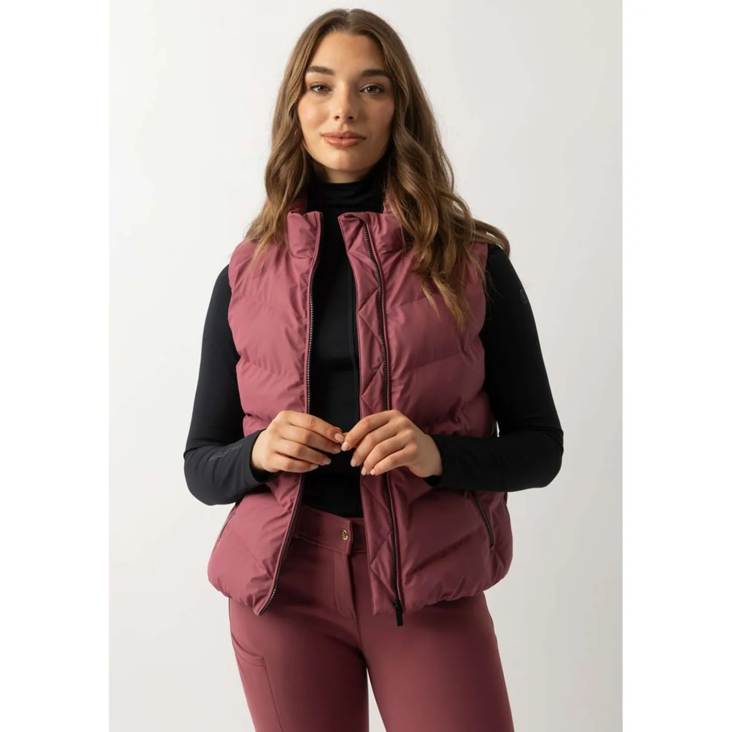 BR Bodywarmer Latoya Dames Maroon
