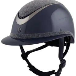 BR Cap Theta Plus Dazzling Glamourous Glossy Navy/Gunmetal