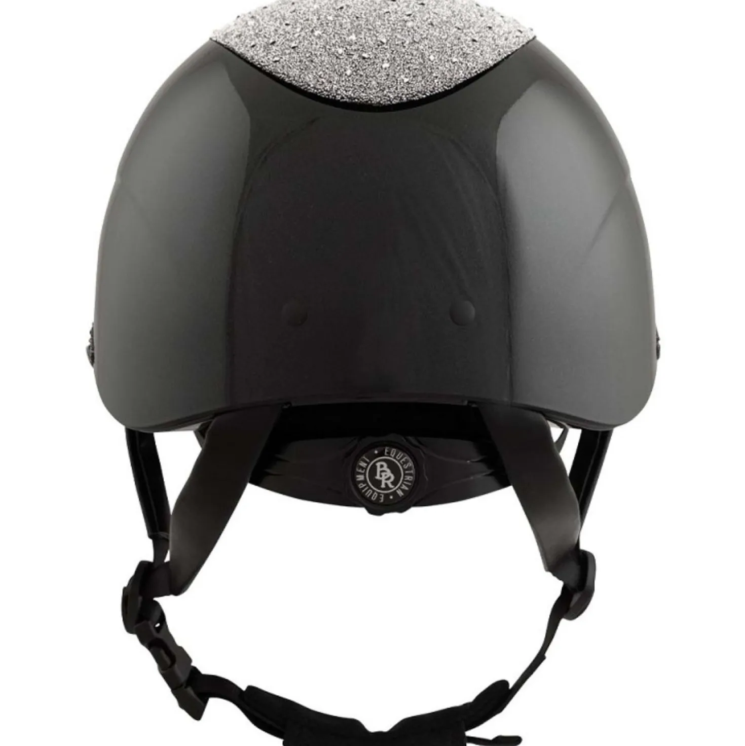 BR Cap Theta Plus Dazzling Glamourous Glossy Zwart/Gunmetal