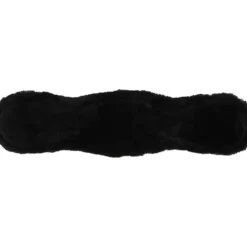 BR Dressuursingel Anatomisch Sheepskin Zwart