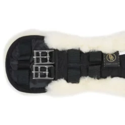 BR Dressuursingel Anatomisch Sheepskin Naturel