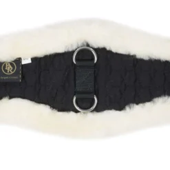 BR Dressuursingel Anatomisch Sheepskin Naturel