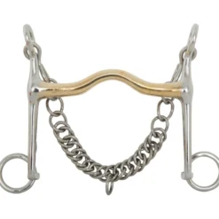 BR Dressuurstang Soft Contact Laag Scharen 140mm 12mm