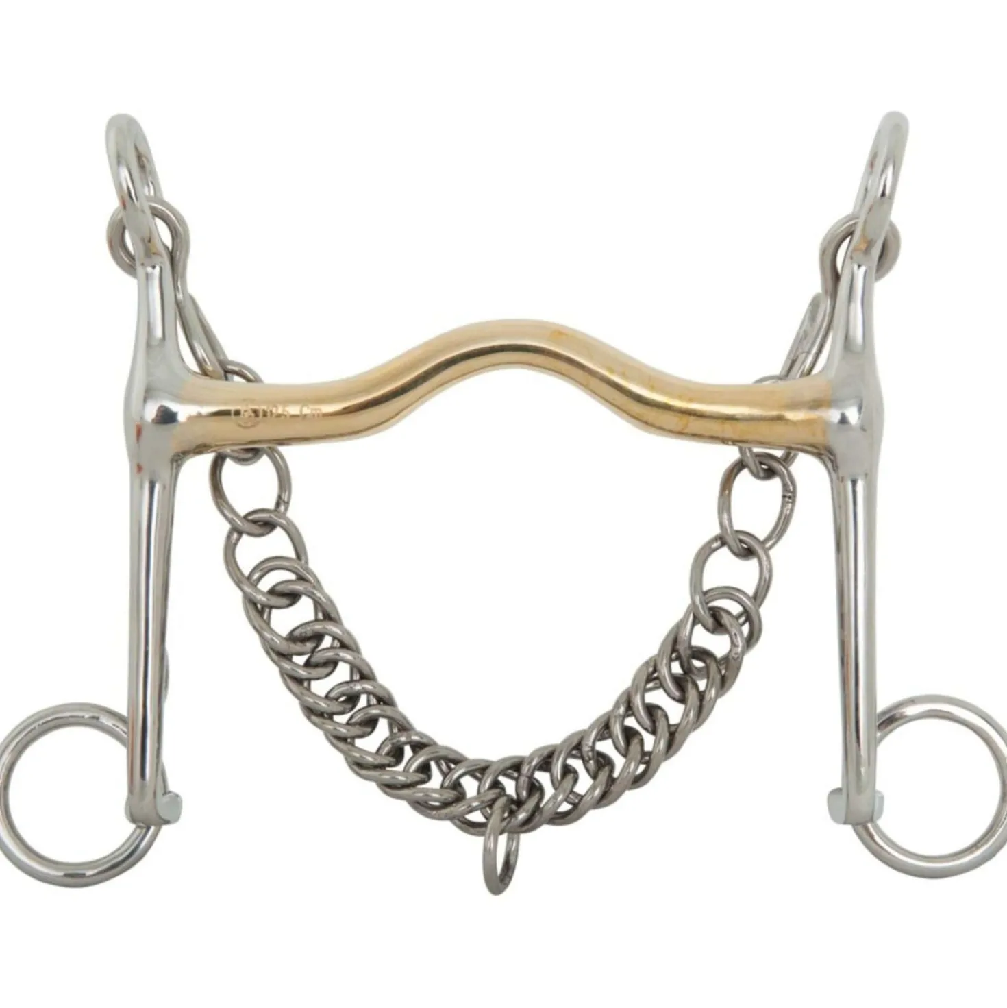 BR Dressuurstang Soft Contact Laag Scharen 140mm 14mm