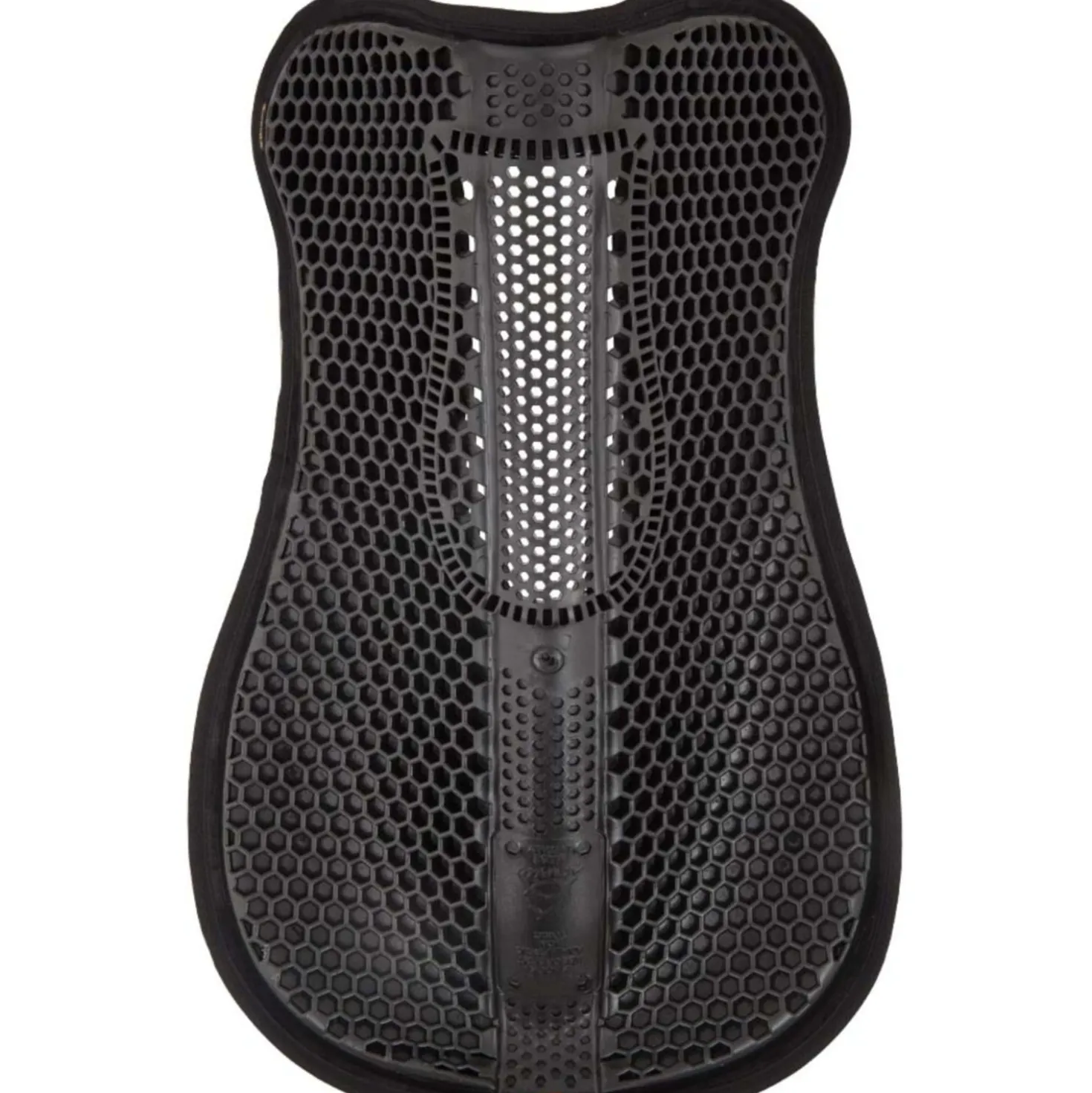 BR Gelpad Hexagonal Microfiber Zwart/Zwart