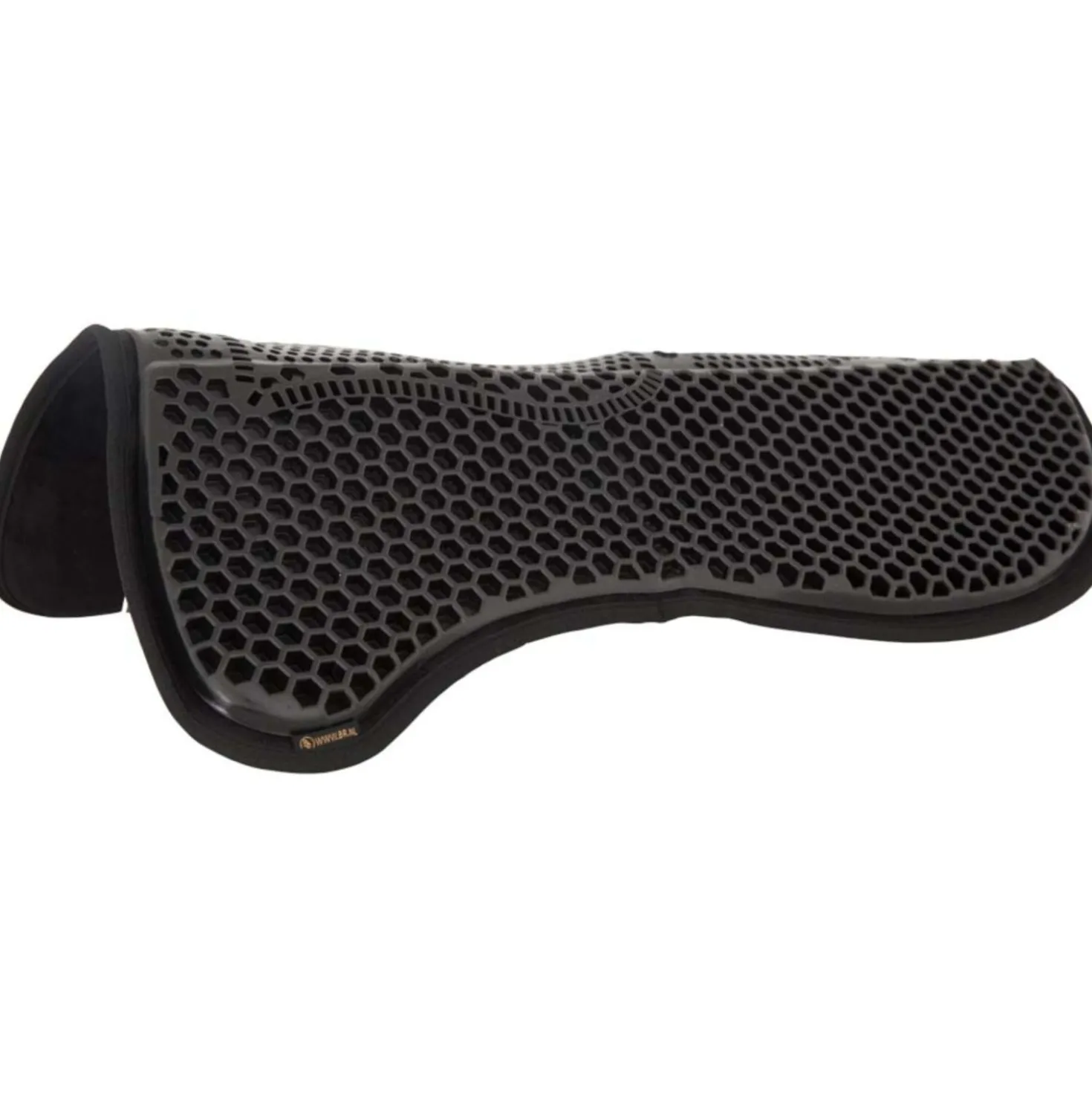 BR Gelpad Hexagonal Microfiber Zwart/Zwart