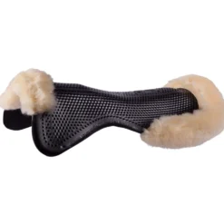 BR Gel Pad Therapeutic Soft Dri-lex met Schapenvacht Zwart