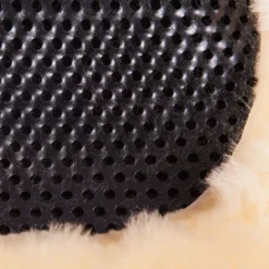 BR Gel Pad Therapeutic Soft Dri-lex met Schapenvacht Zwart