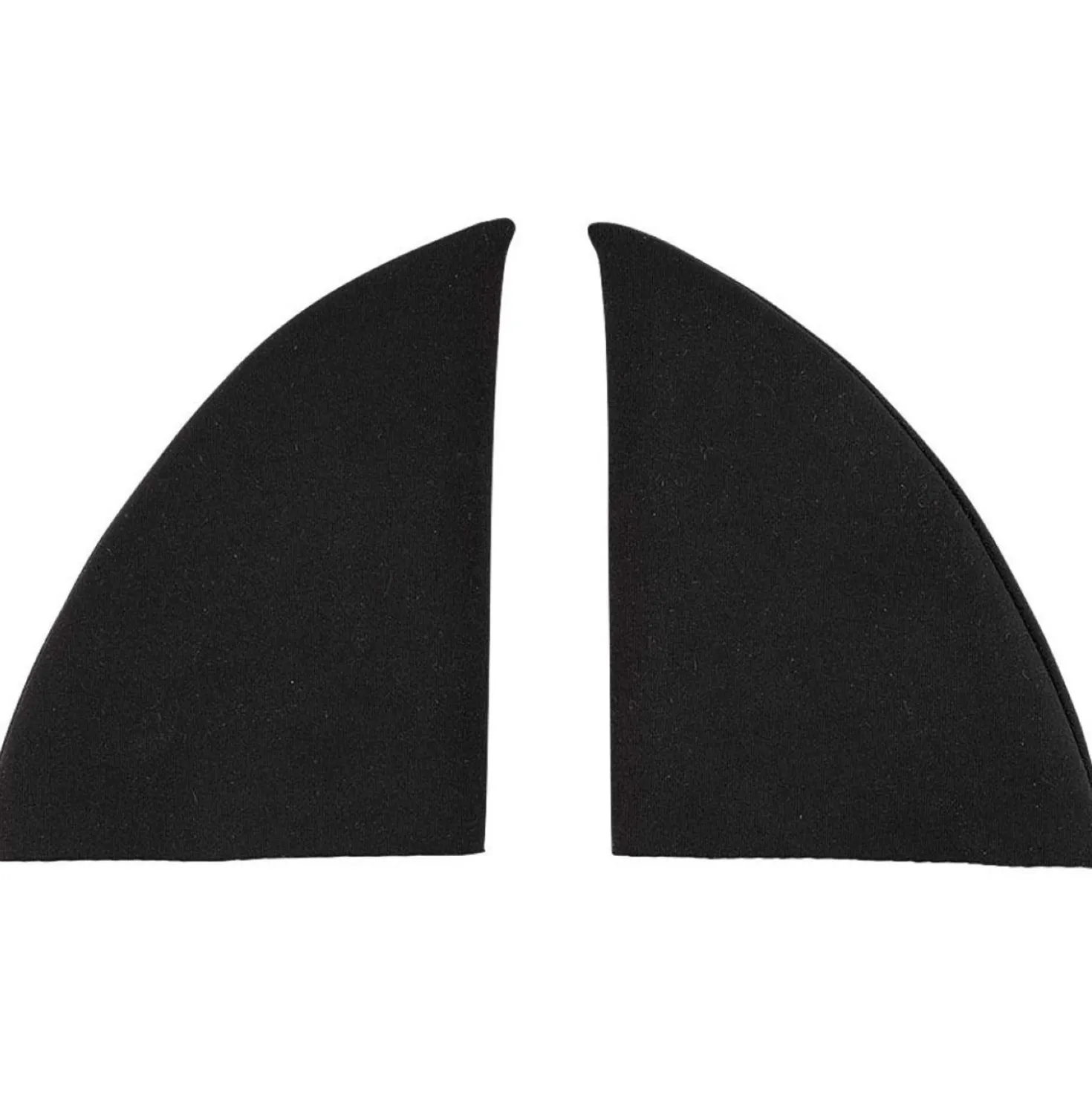 BR Geluidsdempende Inzetstukken Neoprene Zwart