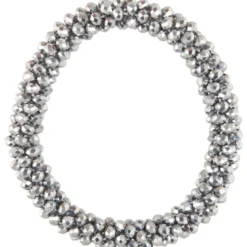 BR Haarelastiek Kiki Crystal Zilver